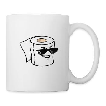 They See Me Rollin - Klopapier - Sonnenbrille - Tasse - Weiß - Rechts