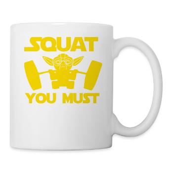 Fitness Gym - Tasse - Weiß - Rechts