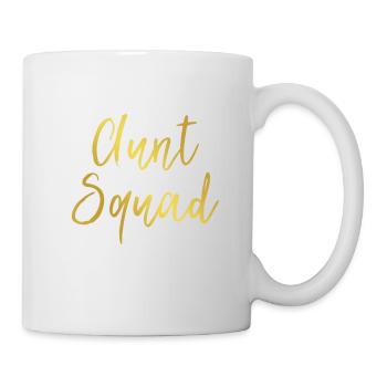 Aunt Squad Shirt Auntie Gift - Tasse - Weiß - Rechts