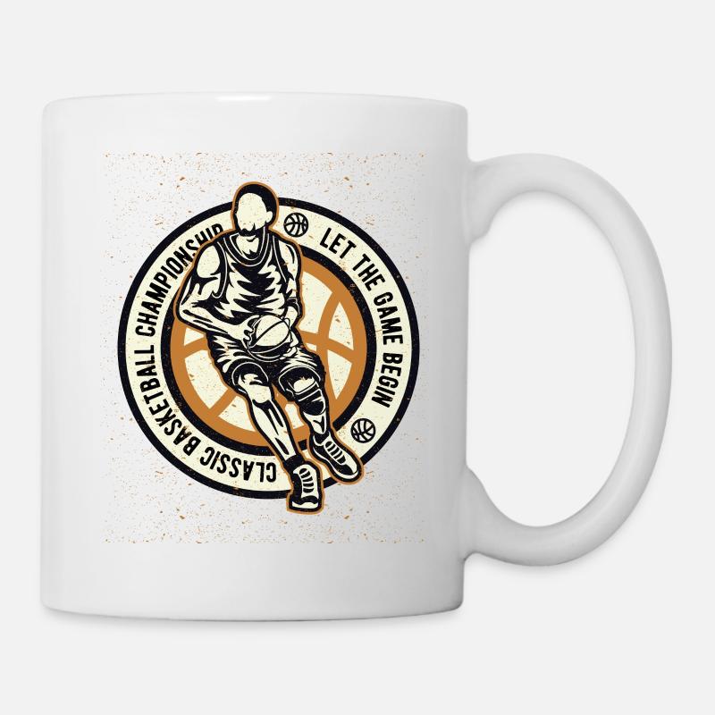 Classic Basketball Championship - Tasse - Weiß
