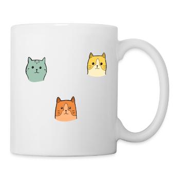 Crazy Cat Type Cat lover Cat Meow - Mug - white - Right