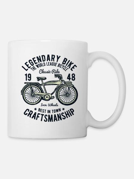 Vélo classique - Mug blanc - blanc