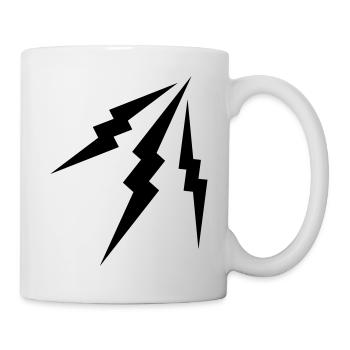 lightning - Tasse - Weiß - Rechts