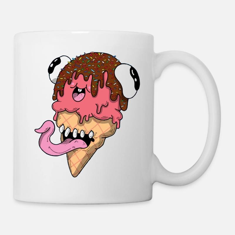 Échantillon de glace - Mug blanc - blanc