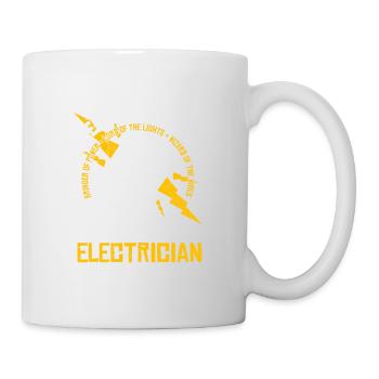 Elektriker - Tasse - Weiß - Rechts