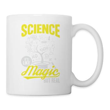 Science Its Like Magic But Real Geek Geek cadeau - Mug blanc - blanc - Droite