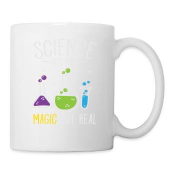 Science Its Like Magic But Real Geek Geek cadeau - Mug blanc - blanc - Droite