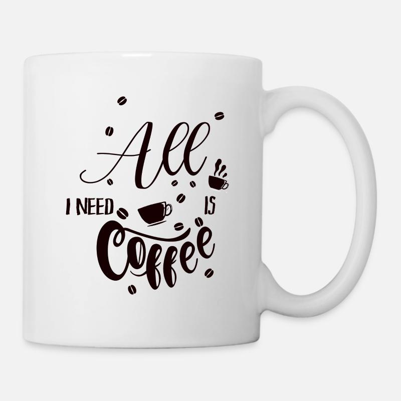 Kaffee - Tasse - Weiß