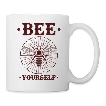Sois toi-même Abeille Wespe Bourdon Frent Frelon - Mug blanc - blanc - Droite