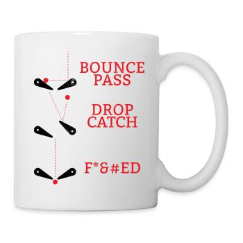 Flipper - Kicker - Football - Cadeaux - Années 80 - Mug blanc - blanc - Droite