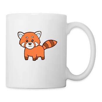 Sweet Cat Bear Red Panda Red Panda - Mug - white - Right