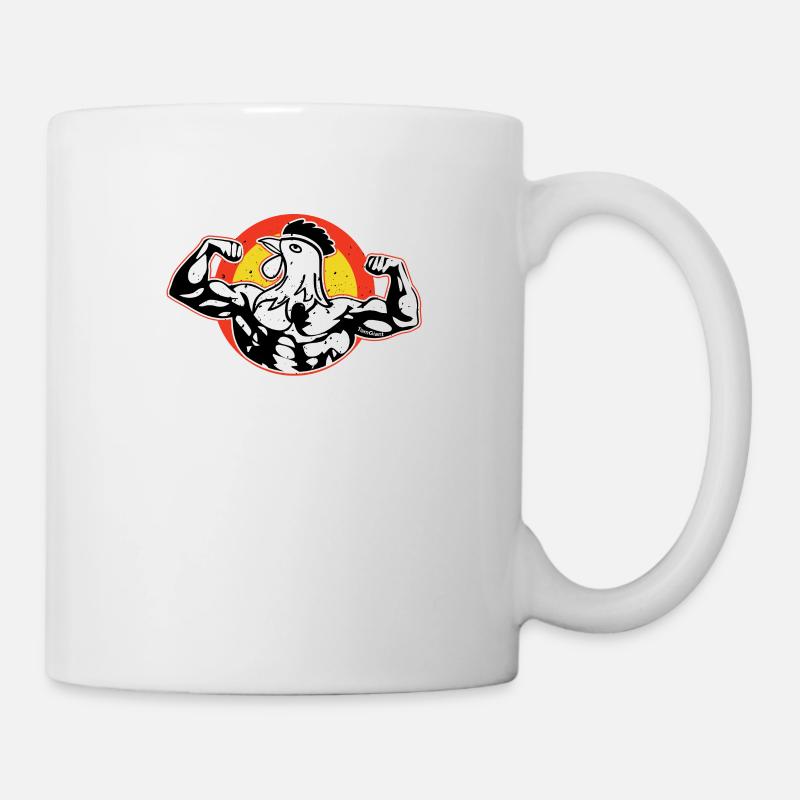 Coq dur - Mug blanc - blanc