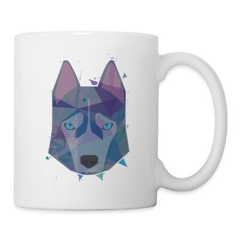 Wolf animal - Mug - white - Right