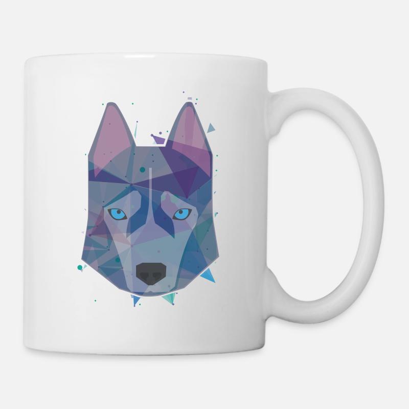 Wolf animal - Mug - white