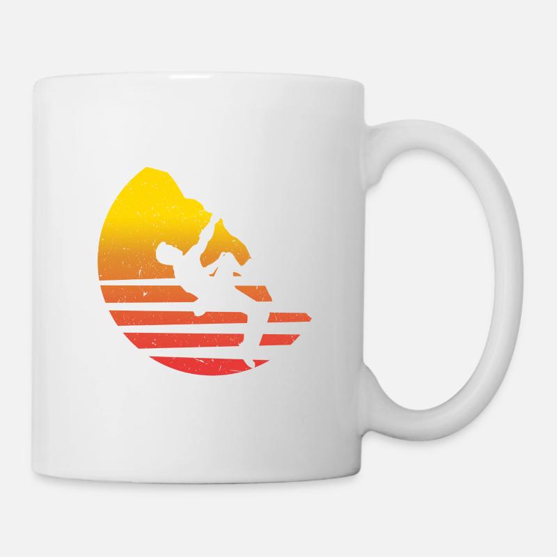Klettern - Tasse - Weiß