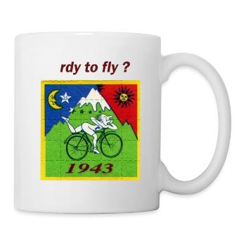 Rdy à voler - Mug blanc - blanc - Droite