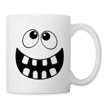face - Mug - white - Right