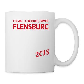 Flensburg Handball Deutscher Meister 2018 - Tasse - Weiß - Rechts