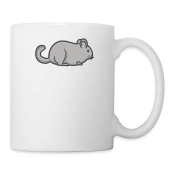 Chinchilla - Chinchillas - Chinchillamama - Tasse - Weiß - Rechts