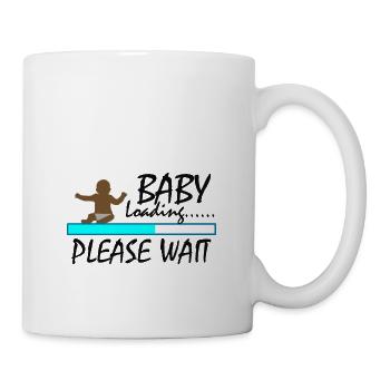 baby loading - Tasse - Weiß - Rechts