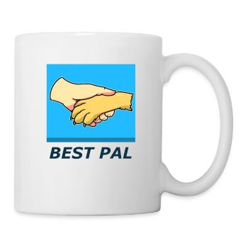 Best buddy - human - dog - Mug - white - Right