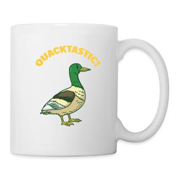 Quack - Quackastic! Canard - canard sauvage - Mug blanc - blanc - Droite