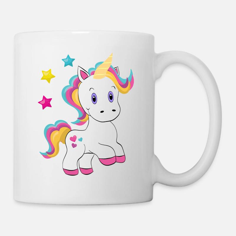 Einhorn - Tasse - Weiß
