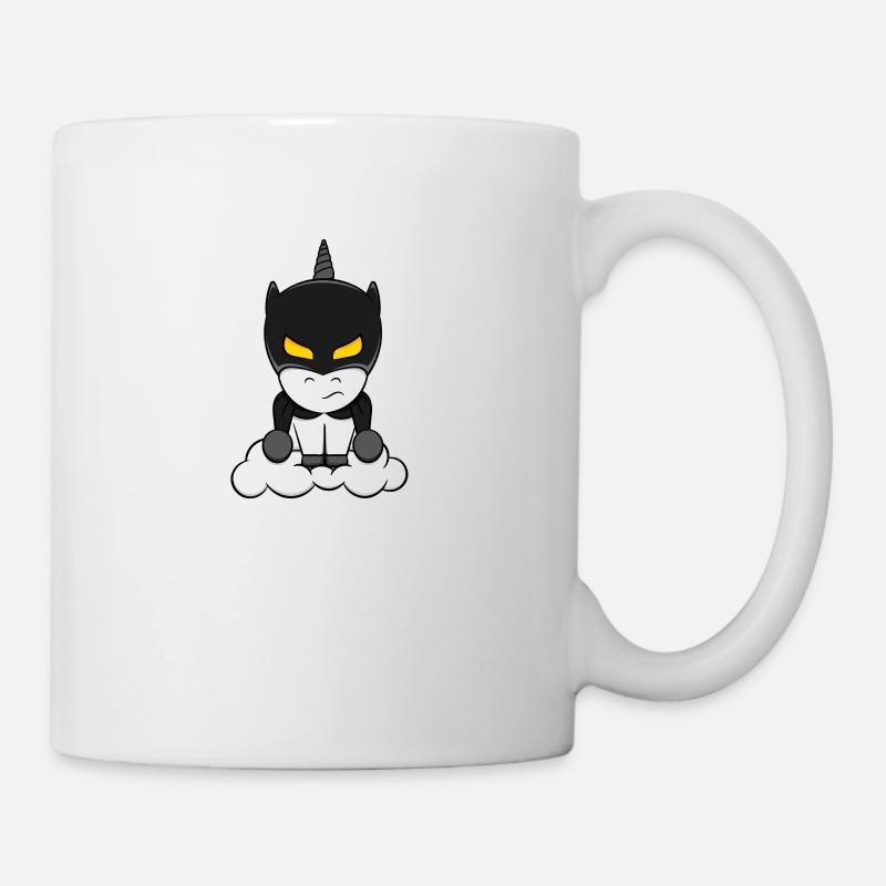 Einhorn Fledermaus Geschenk - Tasse - Weiß