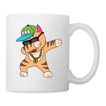 Cat banana kitten meow kitty cat cat lady - Mug - white - Right