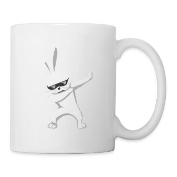 Dabbin Hase Anime Sonnenbrille Dab Life Geschenk - Tasse - Weiß - Rechts
