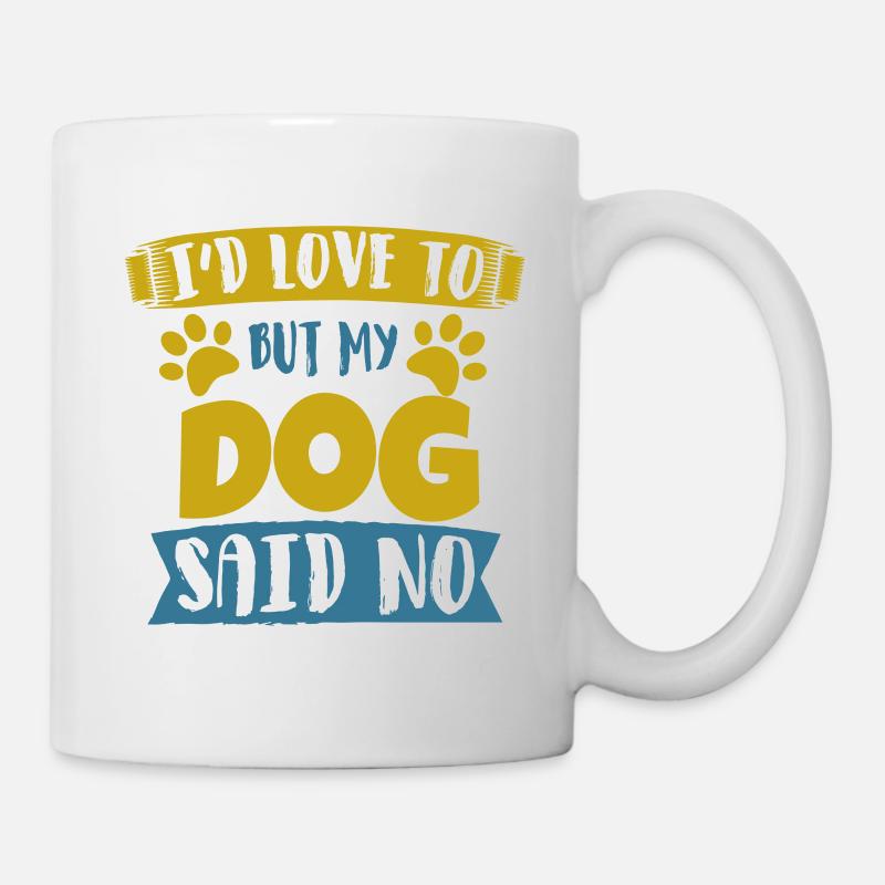 Hund - Tasse - Weiß