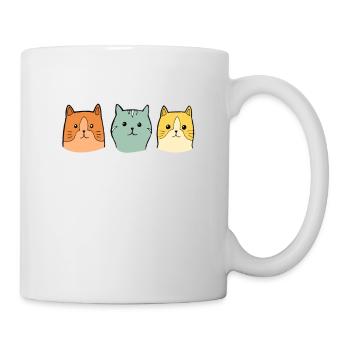 Crazy Cat Type Cat lover Cat Meow - Mug - white - Right