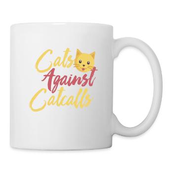Cats Against Catcalls - Mug - white - Right
