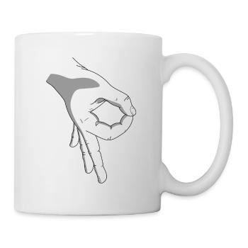 Hand Looked In Look Youth Kids - Mug - white - Right