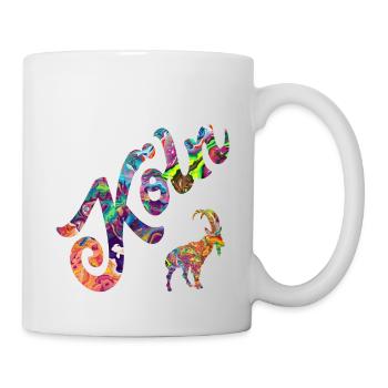 Geissbock Hennes Cologne - Mug blanc - blanc - Droite