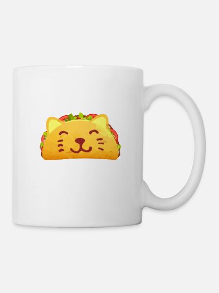 Taco Cat - Tasse - Weiß
