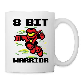 8 Bit Warrior Pixel Video Game Gaming Gift - Mug - white - Right