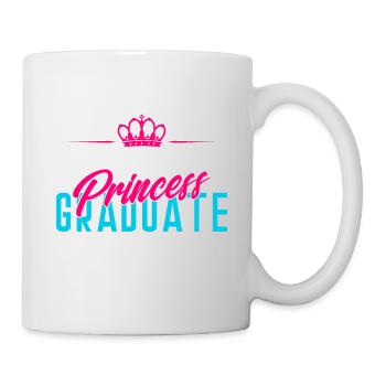 Princesse diplômée d'âge préscolaire - cadeau de fin d'études - Mug blanc - blanc - Droite