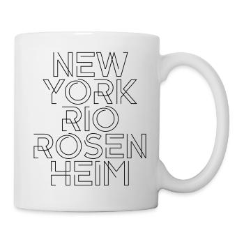 New York Rio Rosenheim - Mug - white - Right
