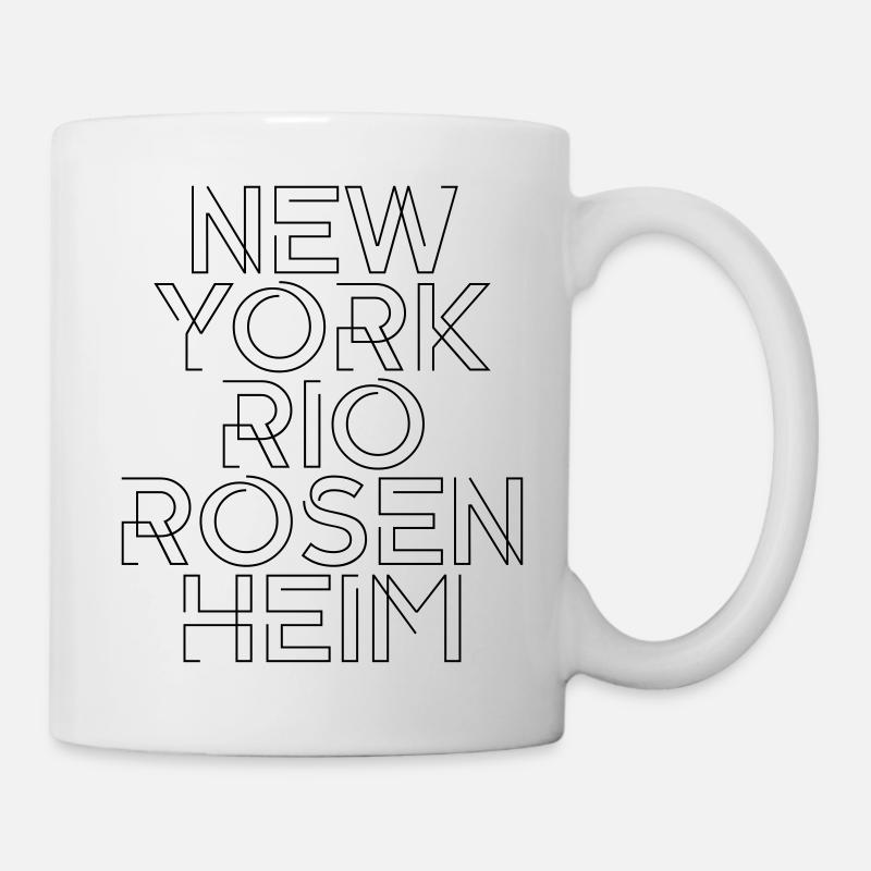 New York Rio Rosenheim - Mug blanc - blanc