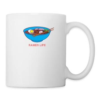 RAMEN LIFE NOODLE LOVER - Mug - white - Right