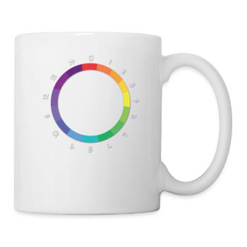 pH Scale Funny Chemist Fun Joke Fun Gift - Mug - white - Right