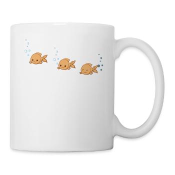Fish - Fish Holder - Aquarist - Funny - Mug - white - Right