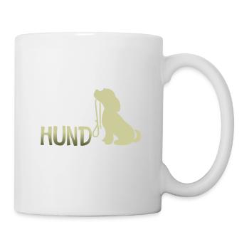 Bien sûr, je parle à mon chien cadeau - Mug blanc - blanc - Droite