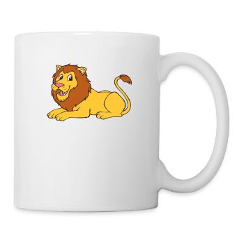 Lion - Mug blanc - blanc - Droite