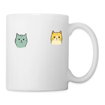 Crazy cat type cat lover cat Miau - Mug - white - Right