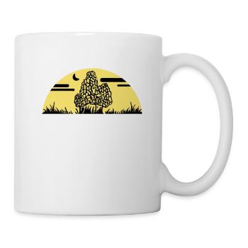 Wander are Lost - Funny mushroom collector saying Pil - Mug - white - Right
