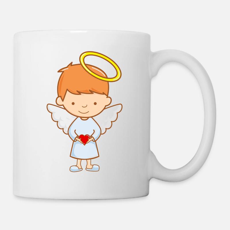 Schutzengel - Geburtstagsgeschenk - Tasse - Weiß