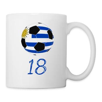 Uruguay Football 18 Game Idée Cadeau - Mug blanc - blanc - Droite