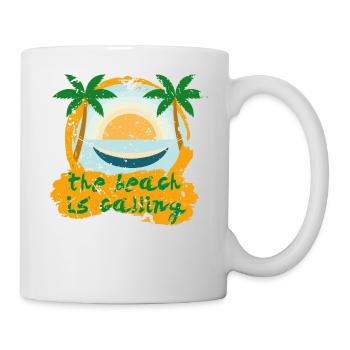 Summer saying - Mug - white - Right